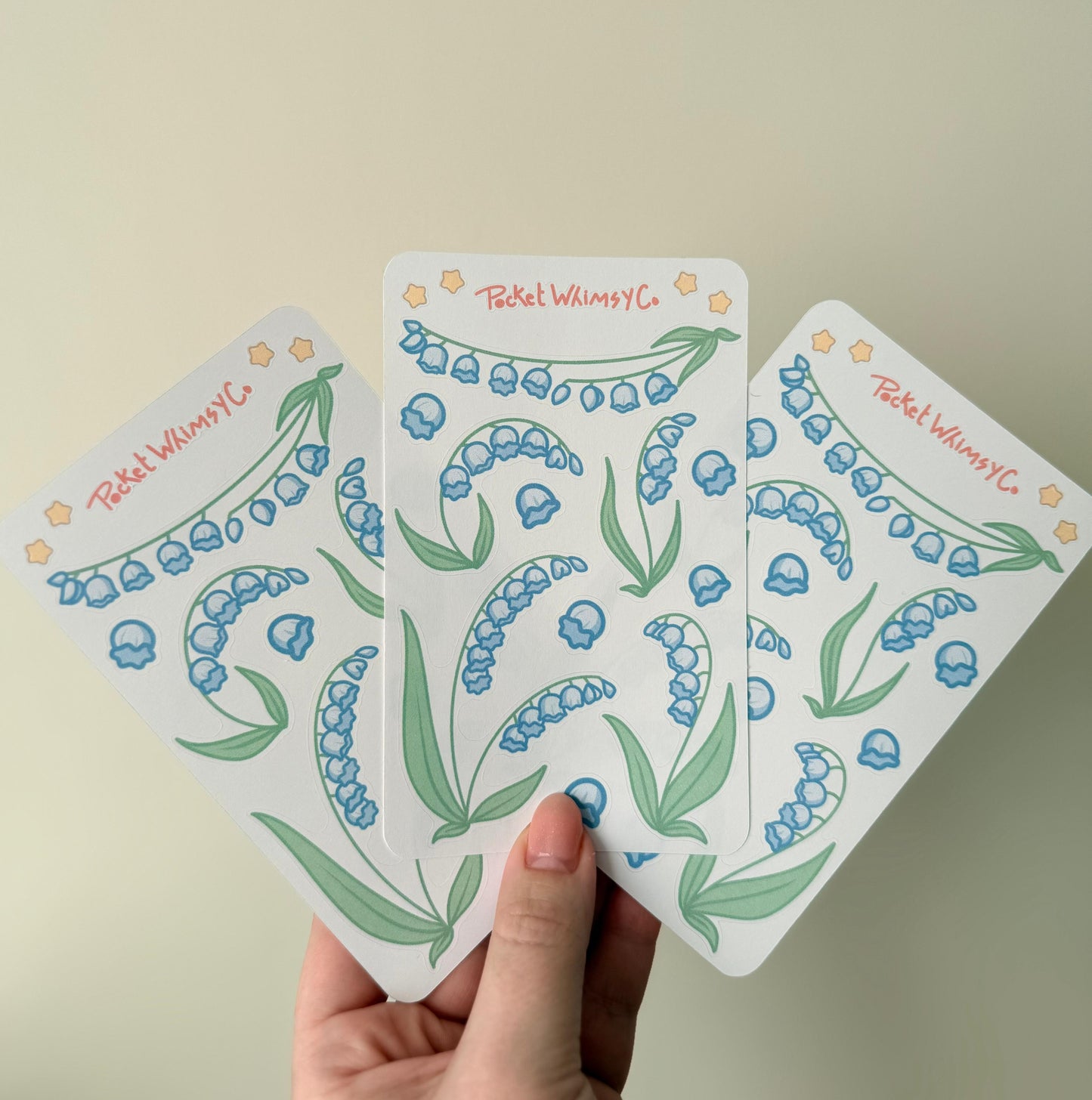 Lily of the Valley Sticker Sheet