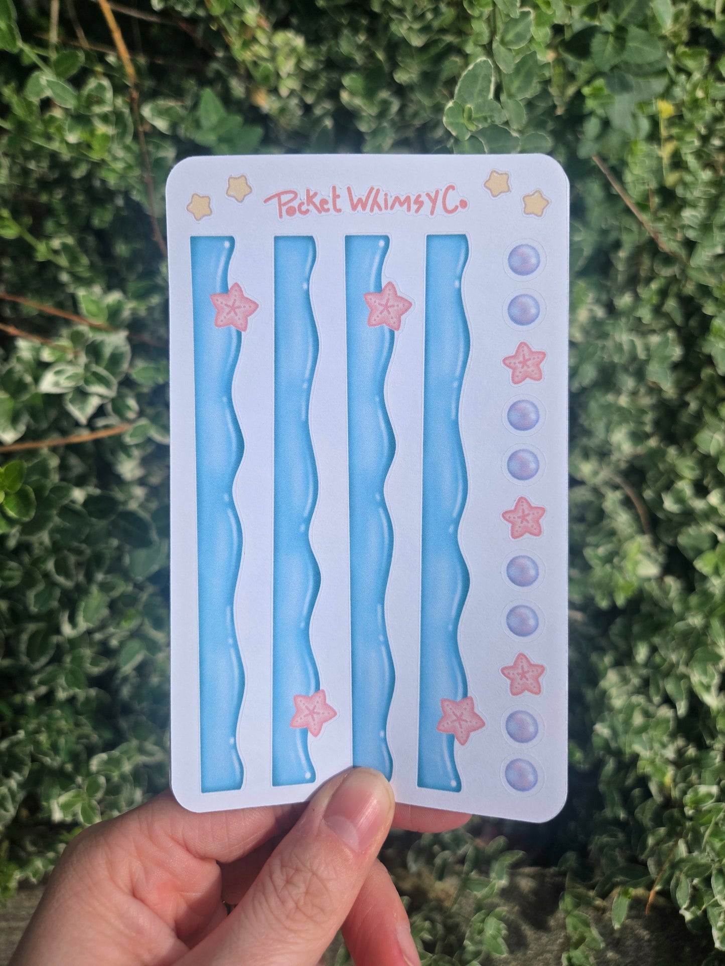 July Monthly Sticker Kit (Mermaid Makeup Kit theme)