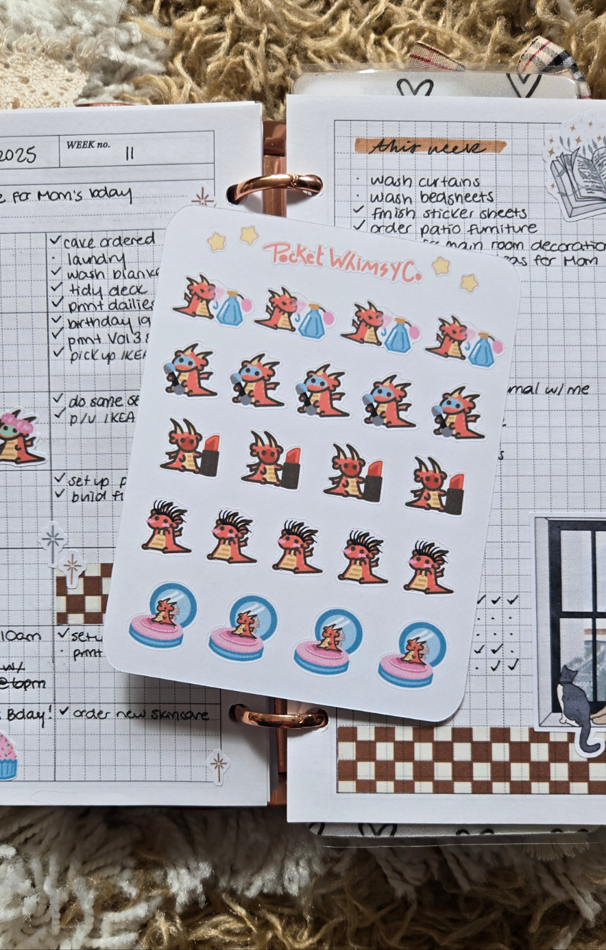 Get Ready with Iggy Sticker Sheet