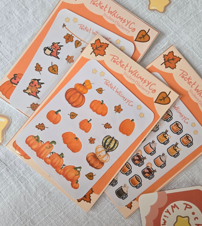 Pumpkin Patch Deco Sticker Sheet