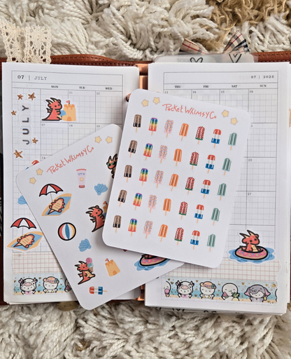 Popsicle Sticker Sheet