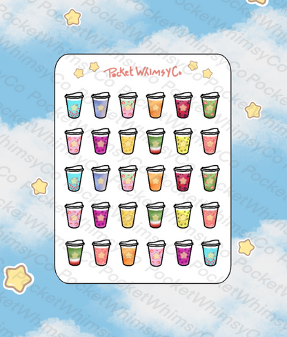 Star Refreshers Sticker Sheet