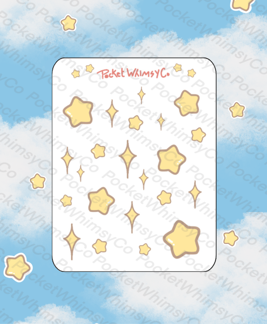 Star Sticker Sheet