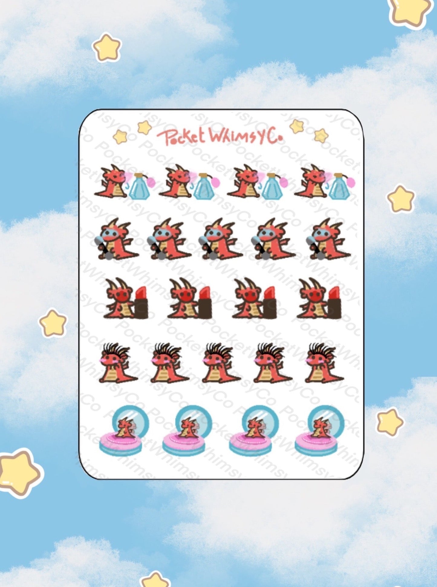 Get Ready with Iggy Sticker Sheet