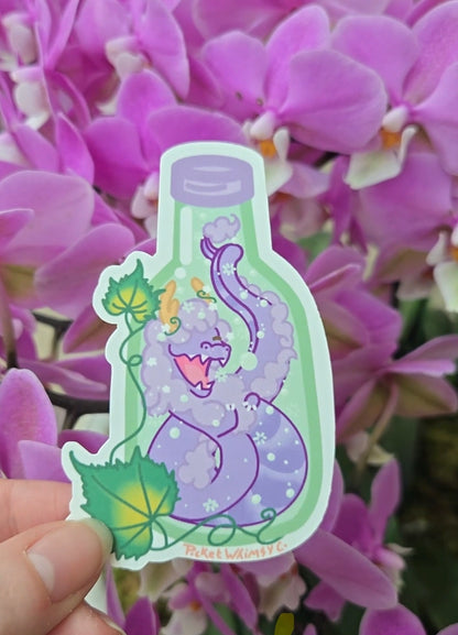 Grape Soju Dragon Sticker