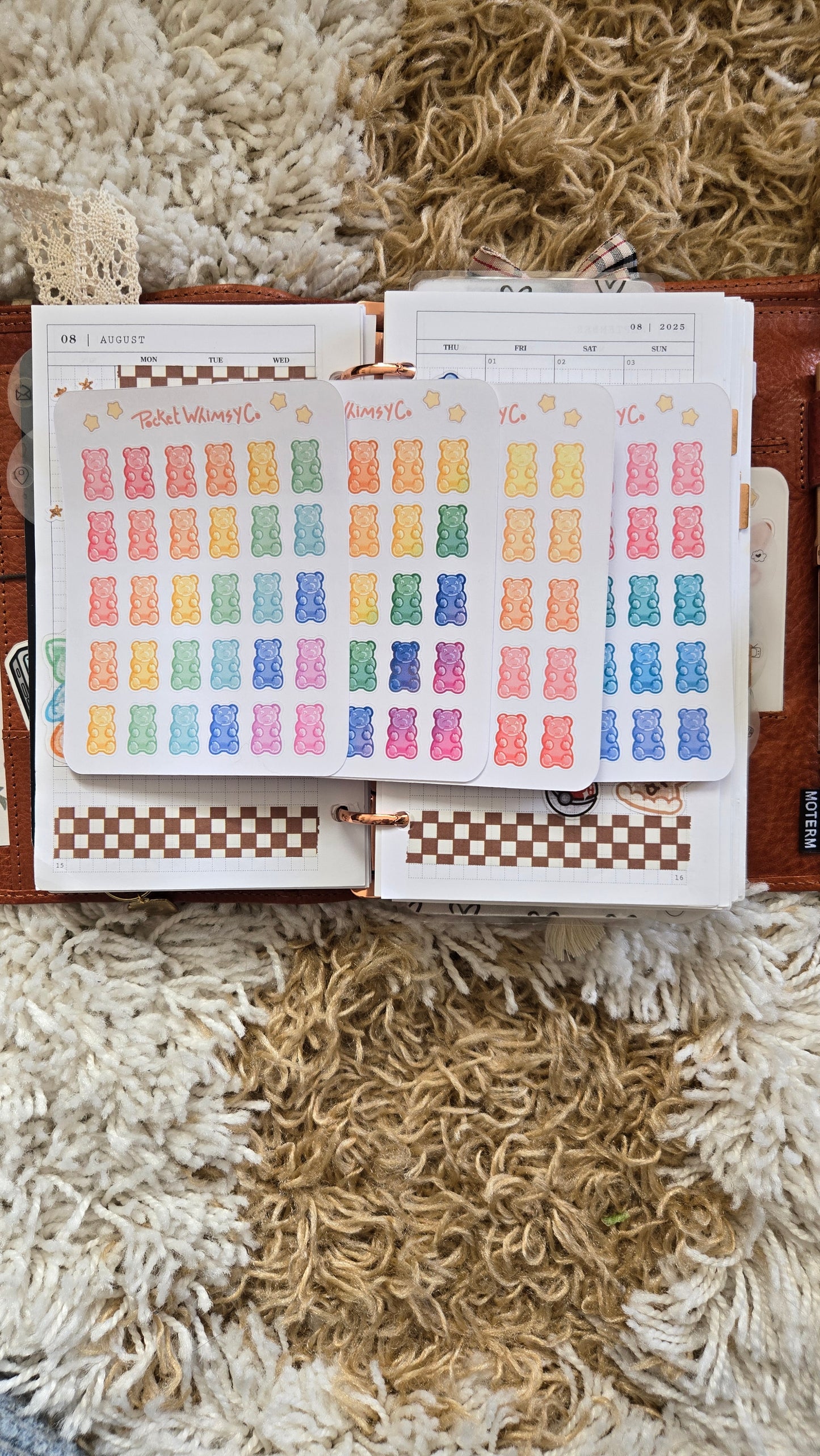 Gummy Bear Sticker Sheet