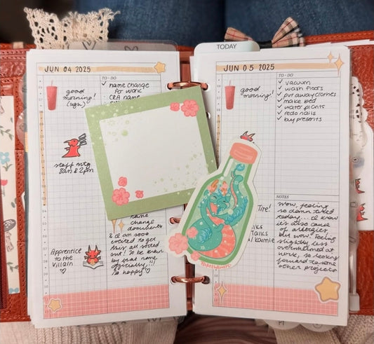 Peach Blossom Sticky Notes