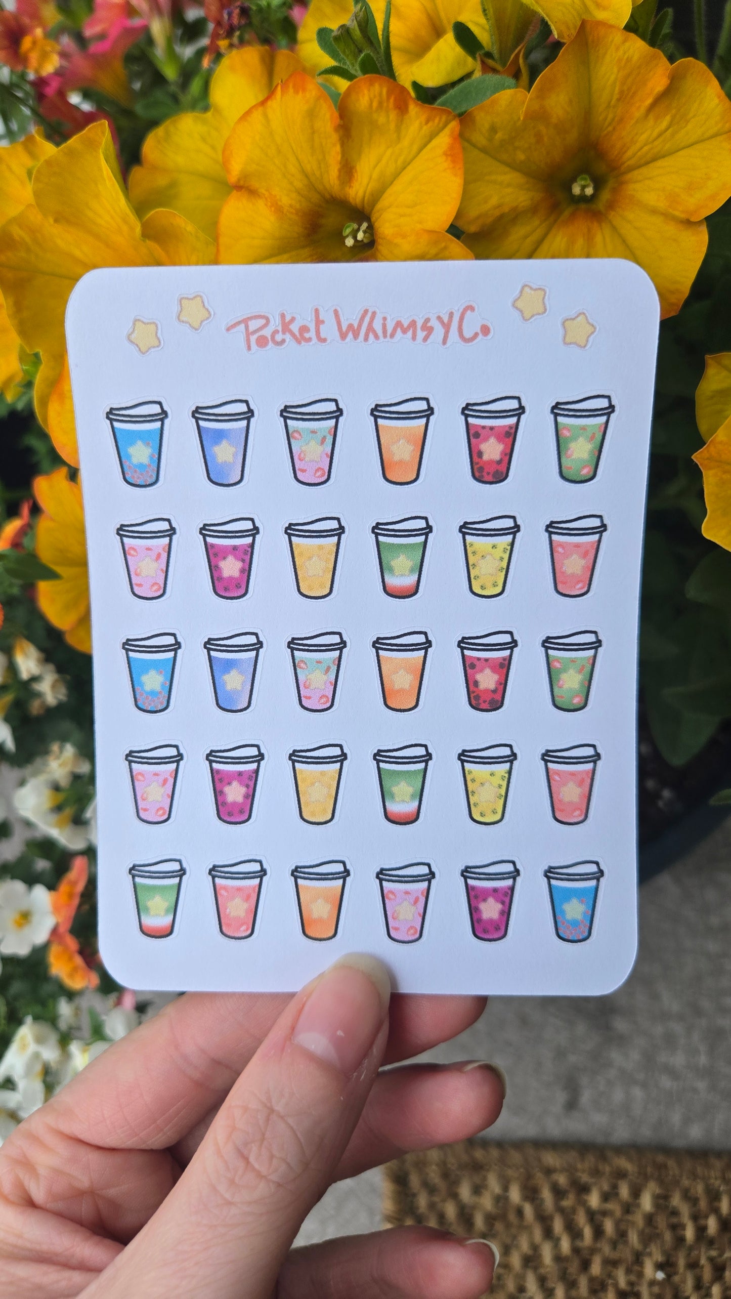 Star Refreshers Sticker Sheet