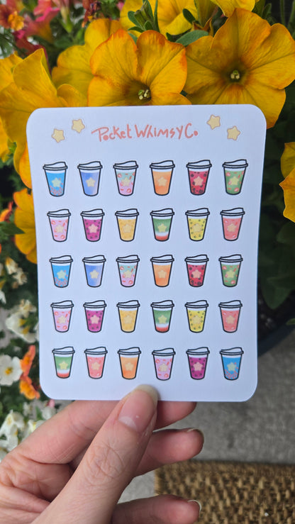 Star Refreshers Sticker Sheet