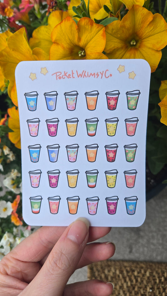 Star Refreshers Sticker Sheet