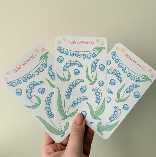 Lily of the Valley Sticker Sheet