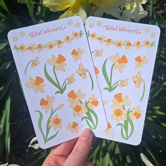 Daffodil Sticker Sheet