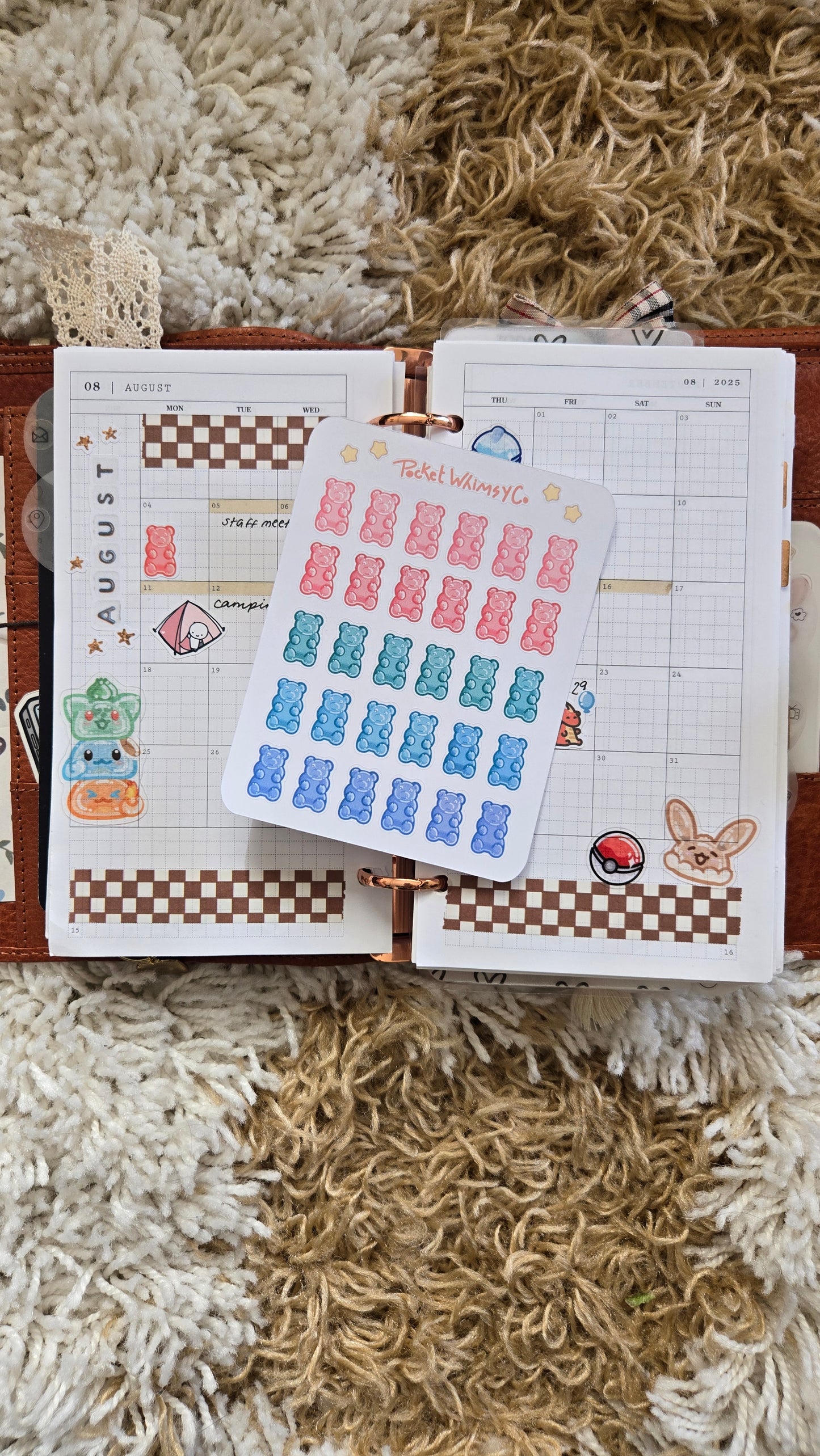 Gummy Bear Sticker Sheet