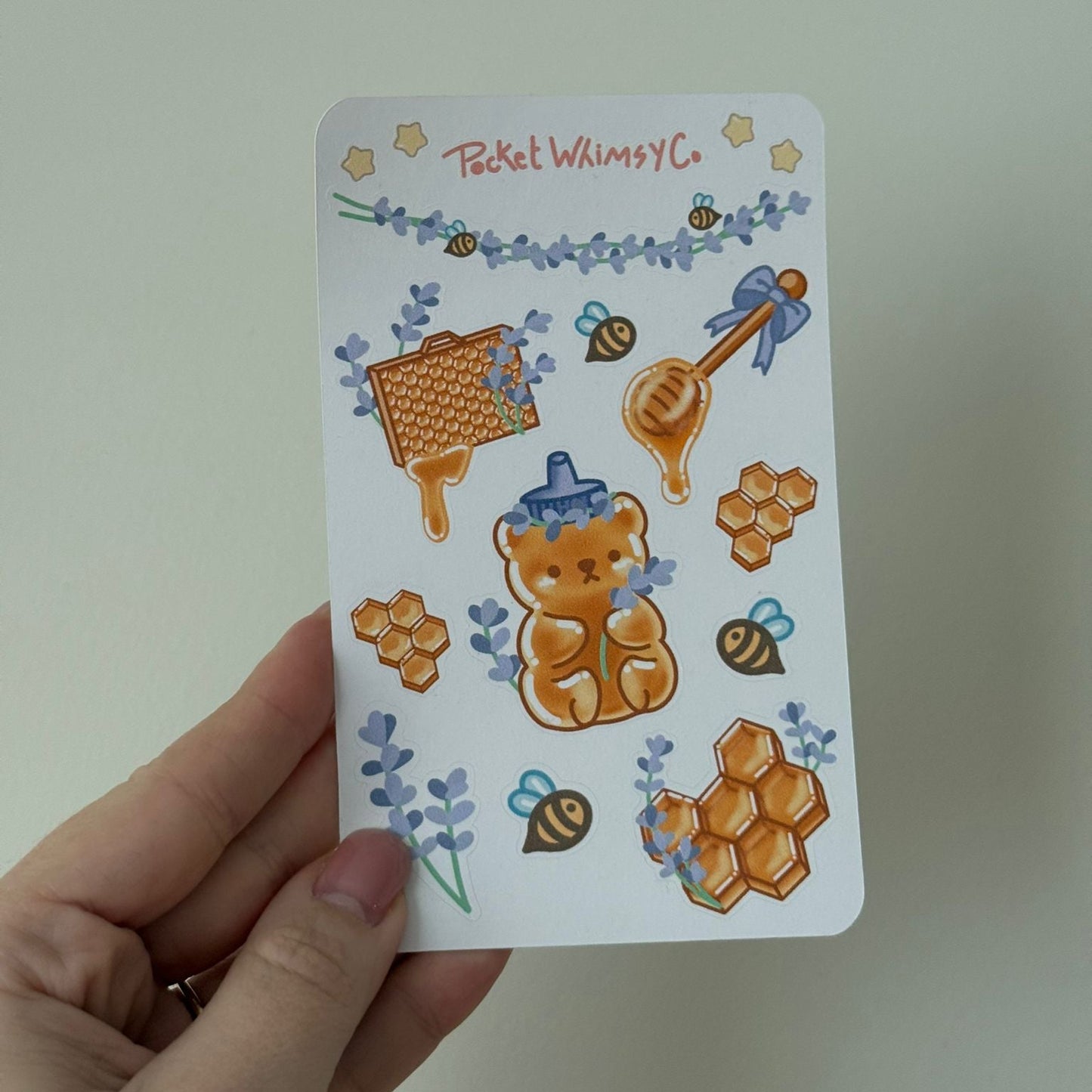 June Monthly Sticker Kit (Lavender Honey theme)