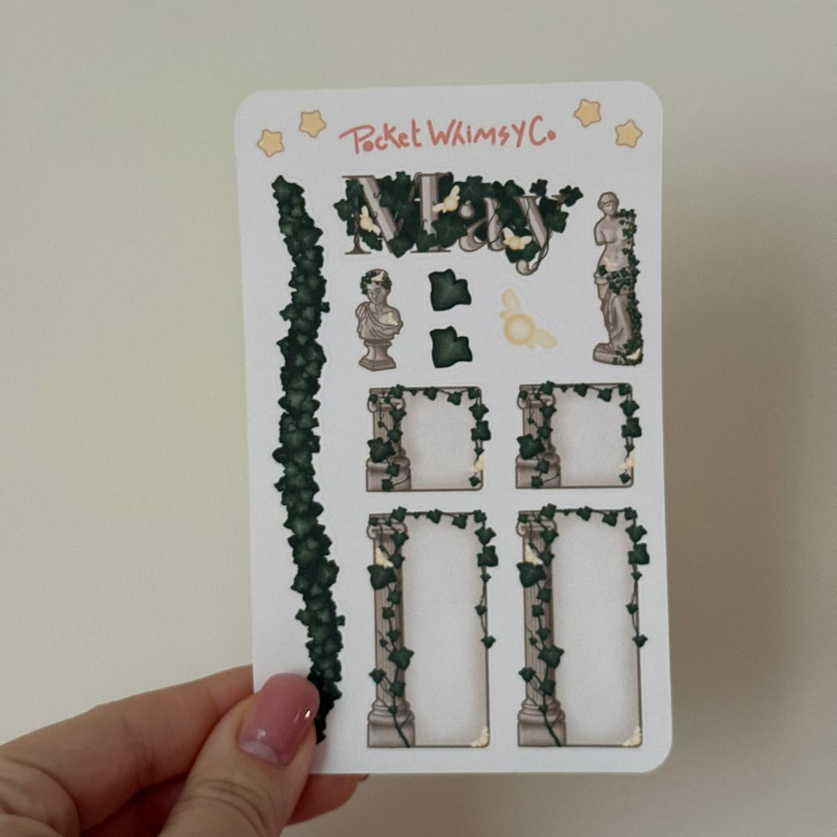 May Monthly Sticker Kit (Forgotten Ruins theme)