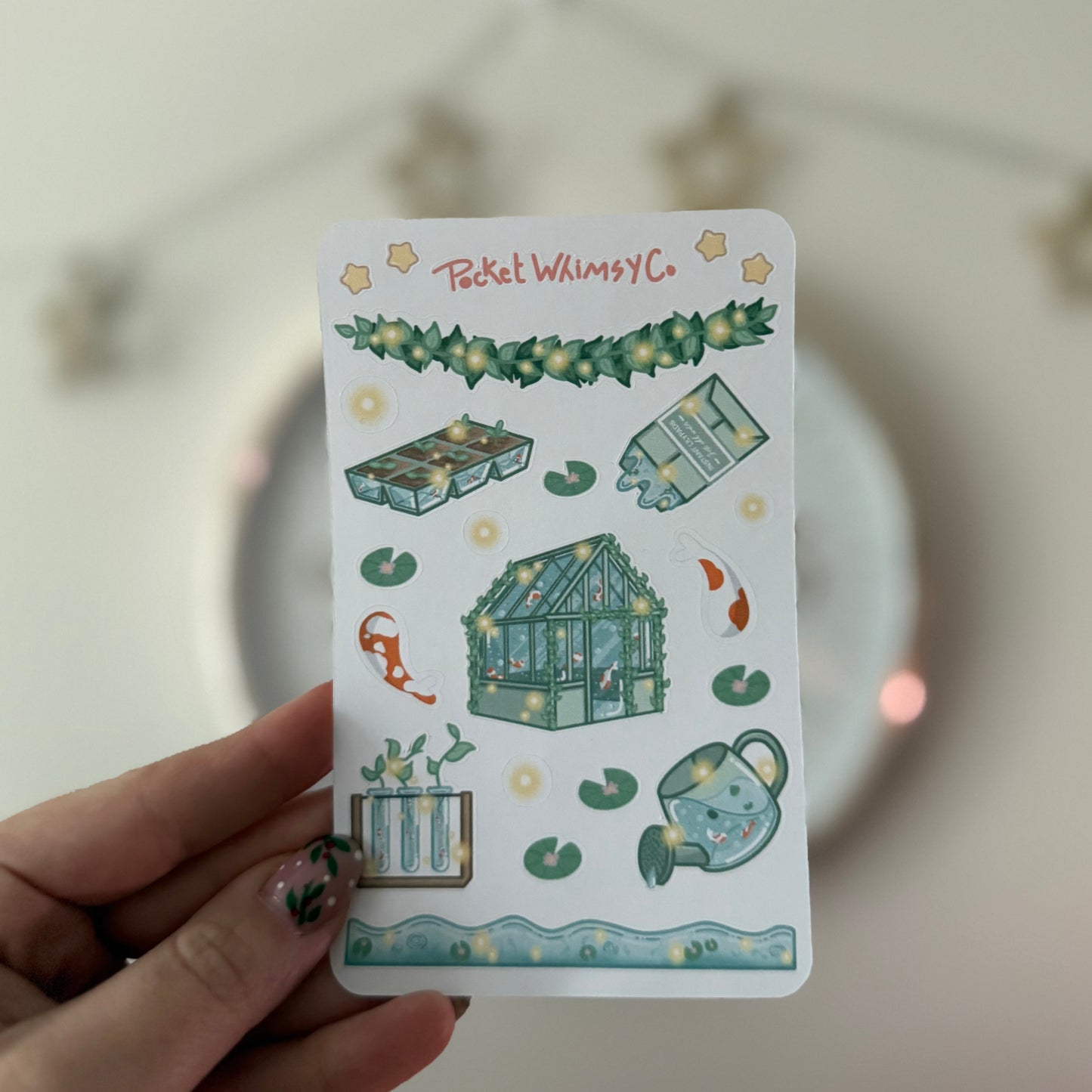 March Monthly Sticker Kit (Feeling Koi theme)